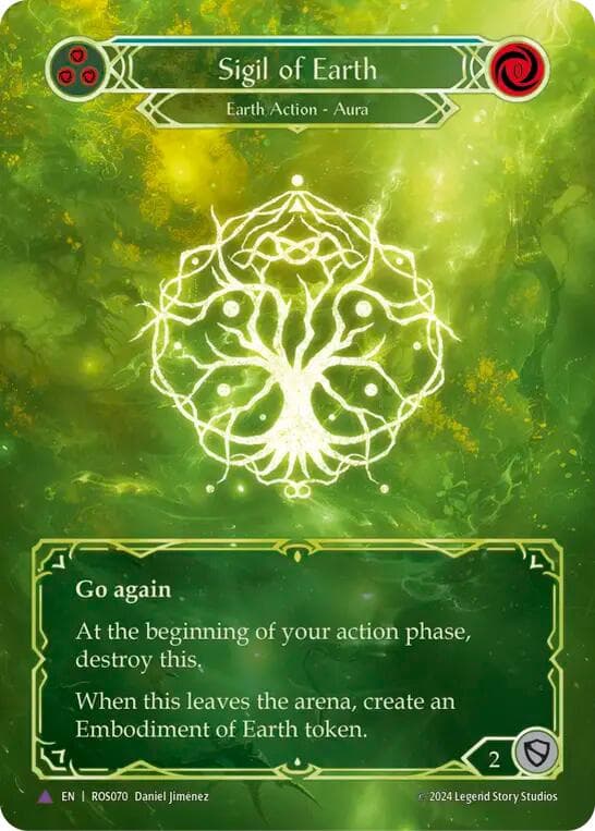 Sigil of Earth (Marvel) — Rosetta card