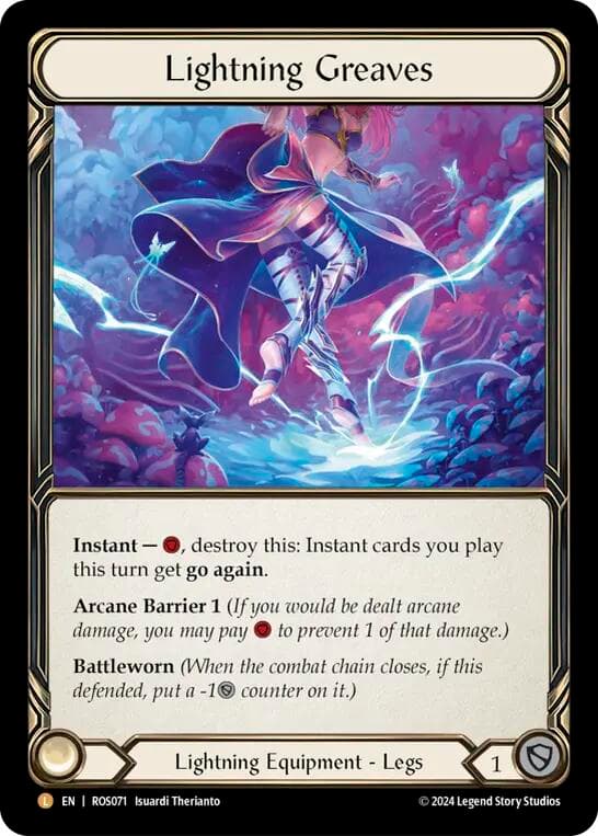 Lightning Greaves — Rosetta card
