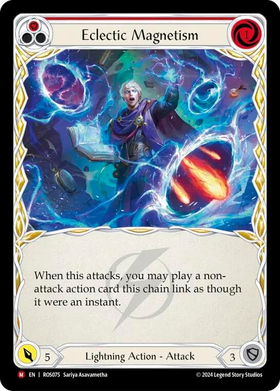 Eclectic Magnetism — Rosetta card