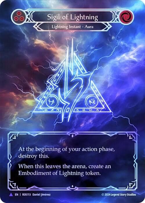 Sigil of Lightning (Marvel) — Rosetta card