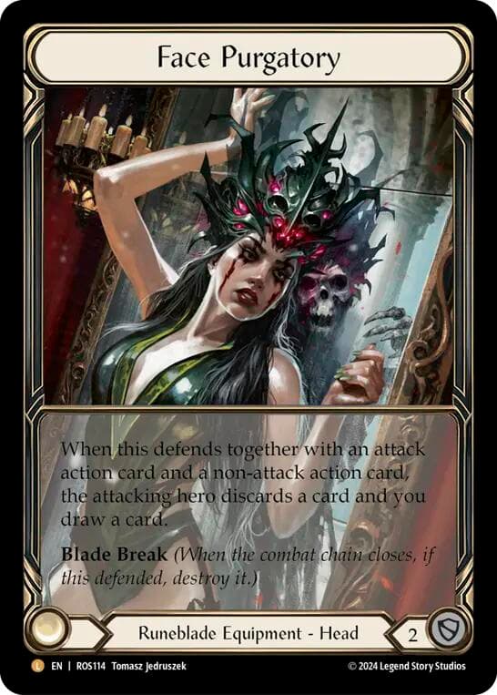 Face Purgatory (Extended Art) — Rosetta card