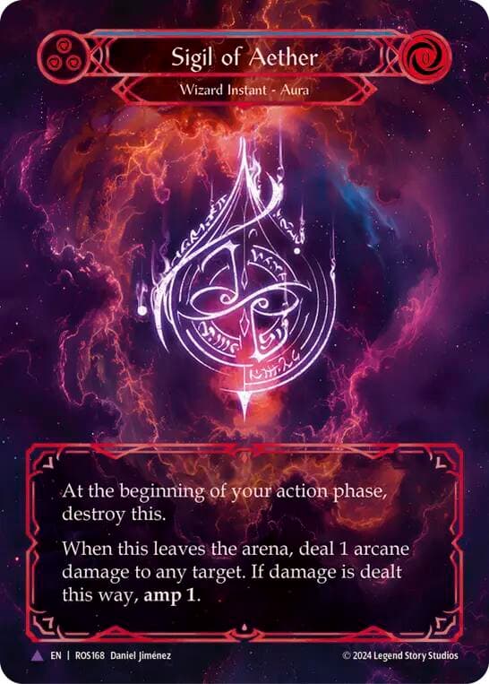 Sigil of Aether (Marvel) — Rosetta card