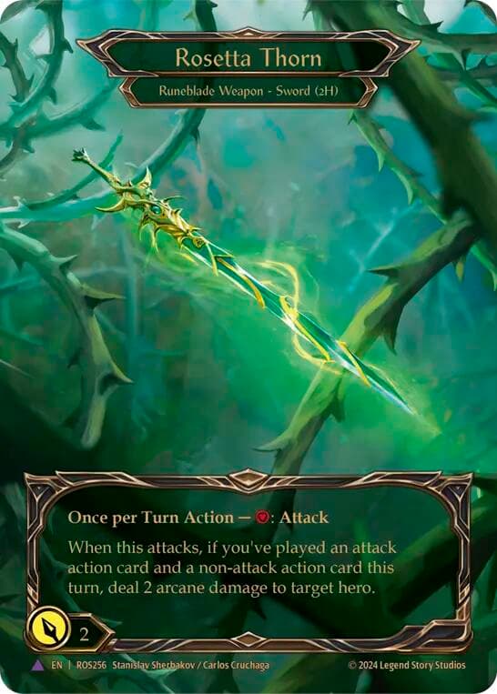 Rosetta Thorn (Marvel) — Rosetta card