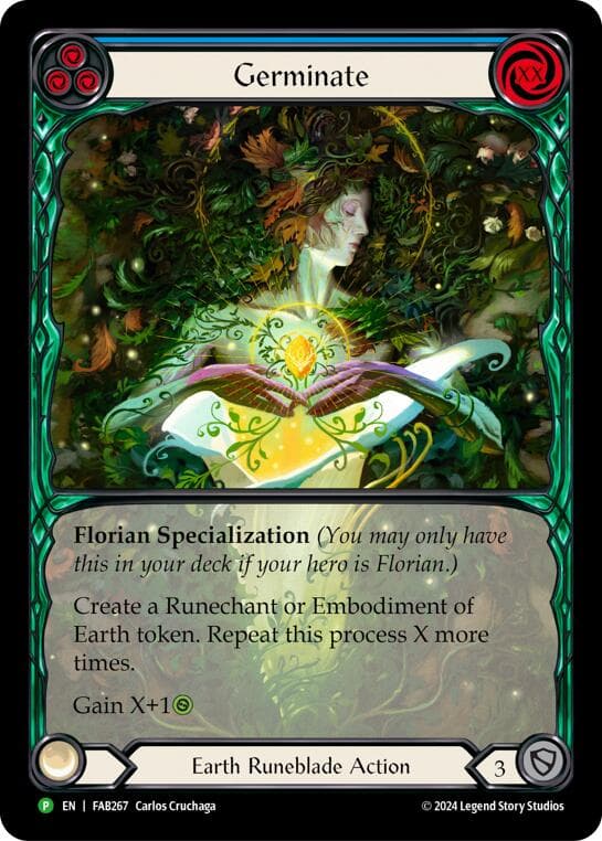 Germinate (Extended Art) - FAB267 — Flesh and Blood: Promo Cards card