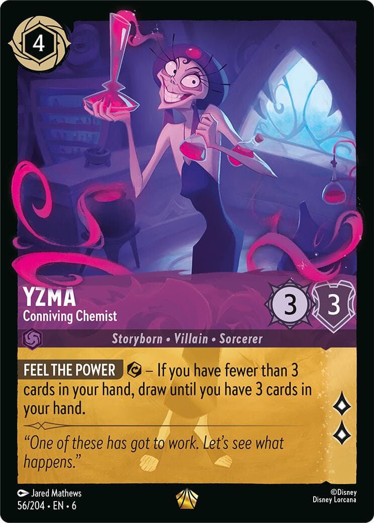 Yzma - Conniving Chemist — Azurite Sea card