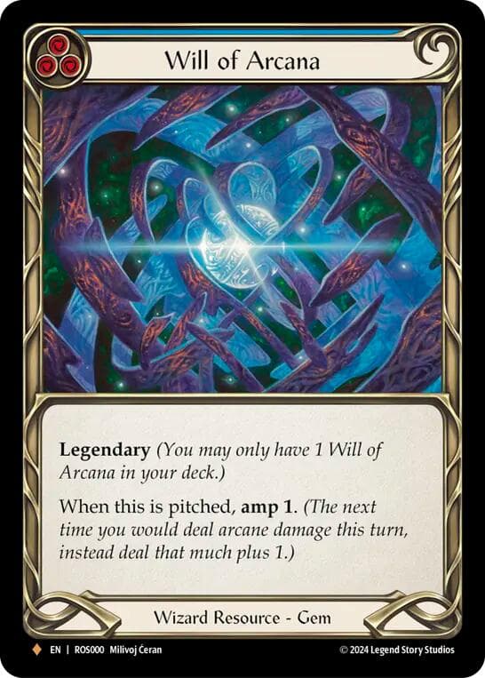 Will of Arcana (Rainbow Foil) — Rosetta card