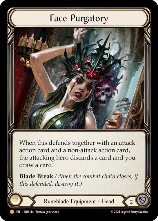 Face Purgatory — Rosetta card
