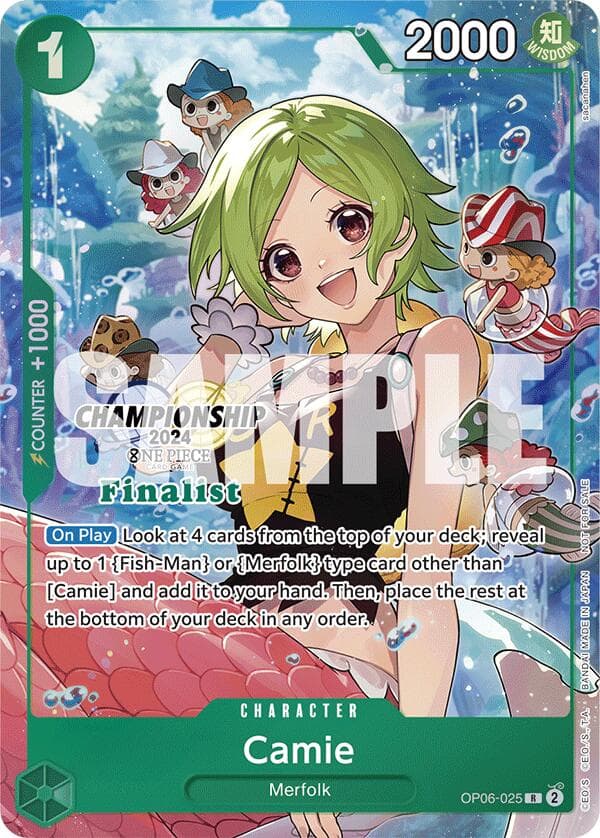 Camie (Championship 2024 Finalist Card Set) — One Piece Promotion Cards card