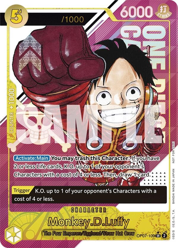 Monkey.D.Luffy (CS 2024 Event Pack) — One Piece Promotion Cards card