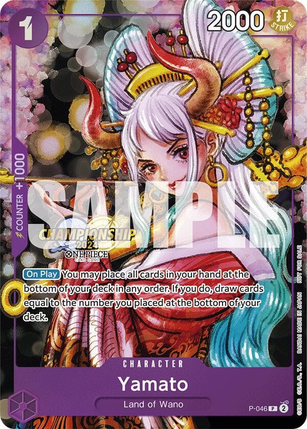 Yamato (CS 2024 Event Pack) — One Piece Promotion Cards card