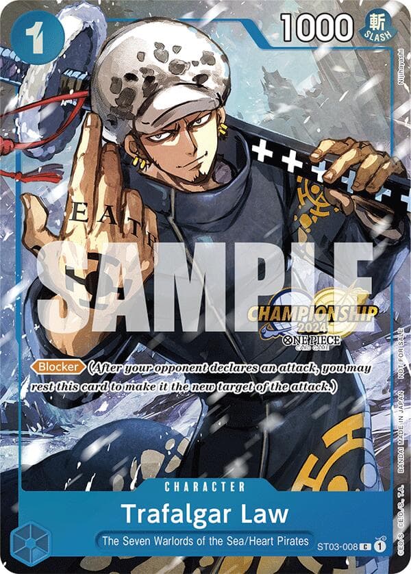 Trafalgar Law - ST03-008 (CS 2024 Event Pack) — One Piece Promotion Cards card