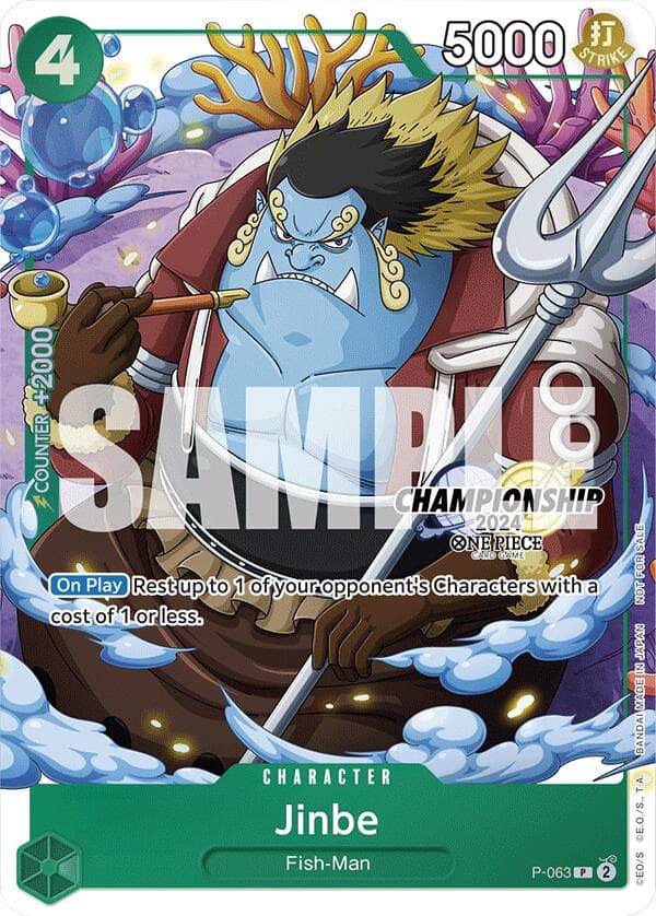 Jinbe (CS 2024 Event Pack Finalist) — One Piece Promotion Cards card