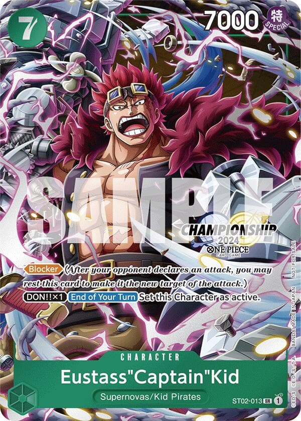 Eustass"Captain"Kid (CS 2024 Celebration Pack) — One Piece Promotion Cards card