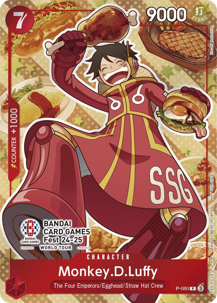 Monkey.D.Luffy (Bandai Card Games Fest 24-25) — One Piece Promotion Cards card