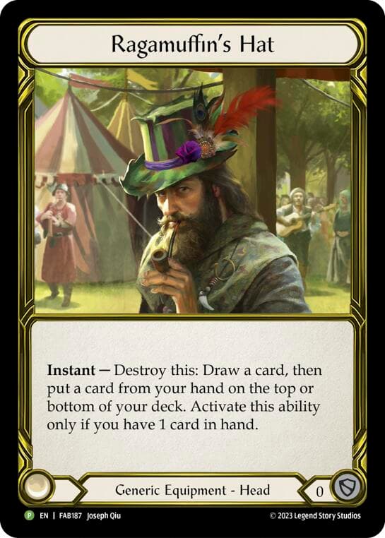 Ragamuffin's Hat (Golden) - FAB187 — Flesh and Blood: Promo Cards card