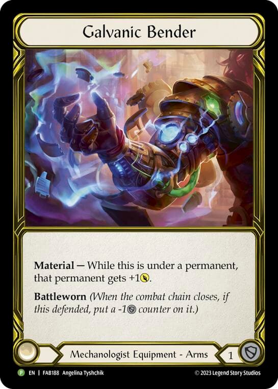 Galvanic Bender (Golden) - FAB188 — Flesh and Blood: Promo Cards card
