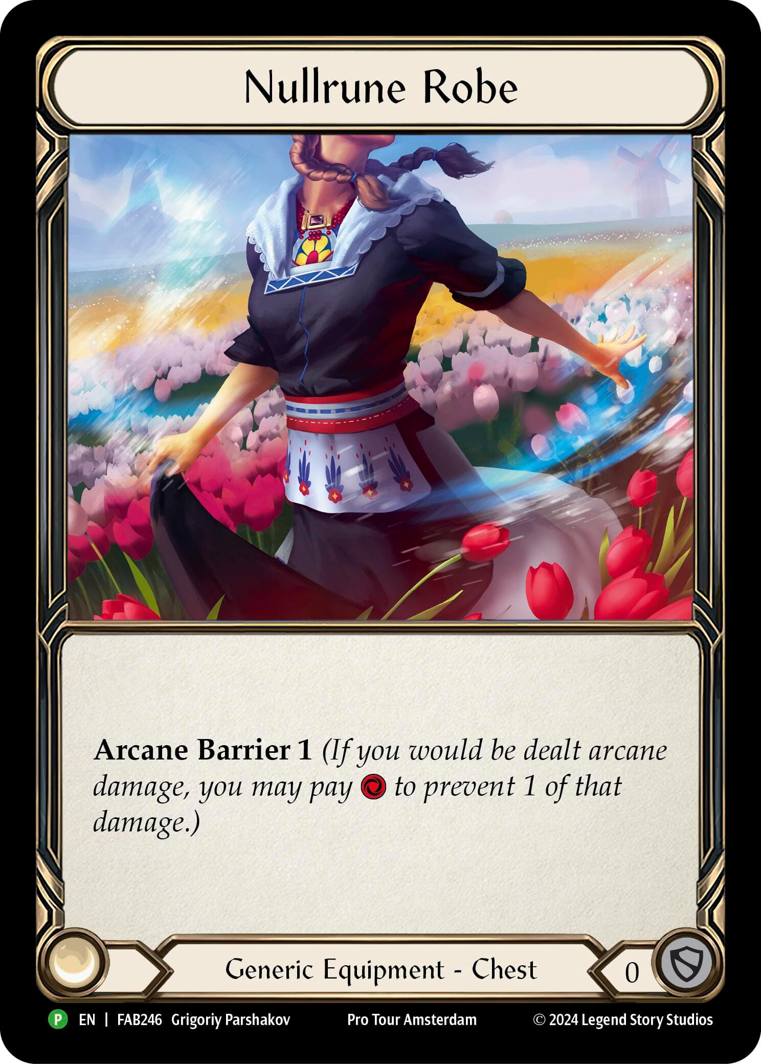 Nullrune Robe - FAB246 — Flesh and Blood: Promo Cards card