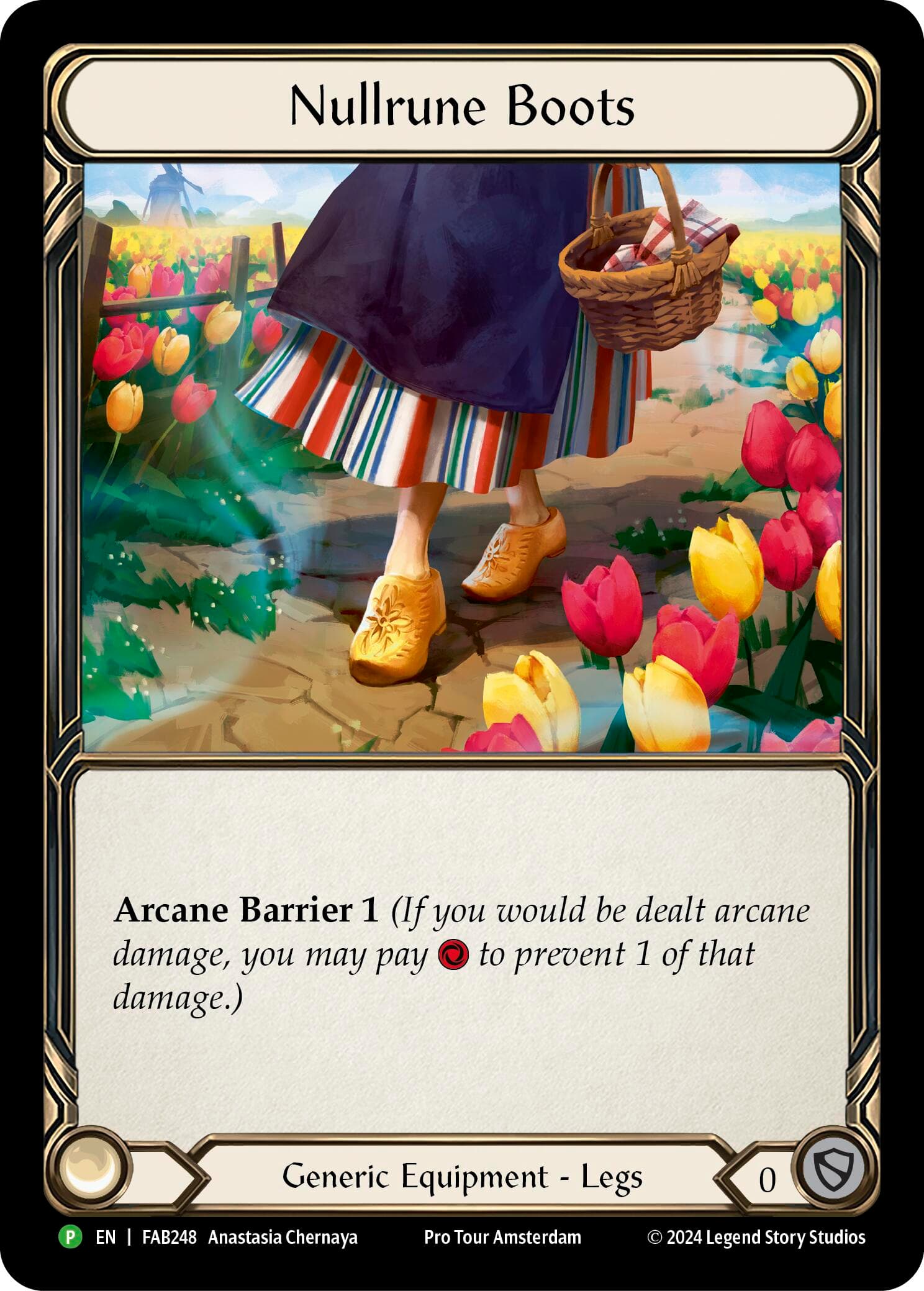 Nullrune Boots - FAB248 — Flesh and Blood: Promo Cards card