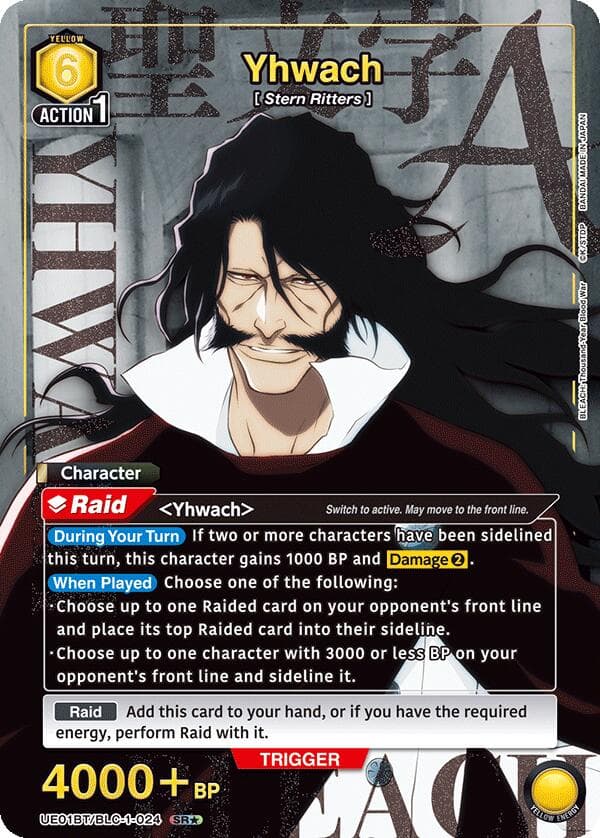 Yhwach (024) (SR*) — UE01BT: BLEACH: Thousand-Year Blood War card