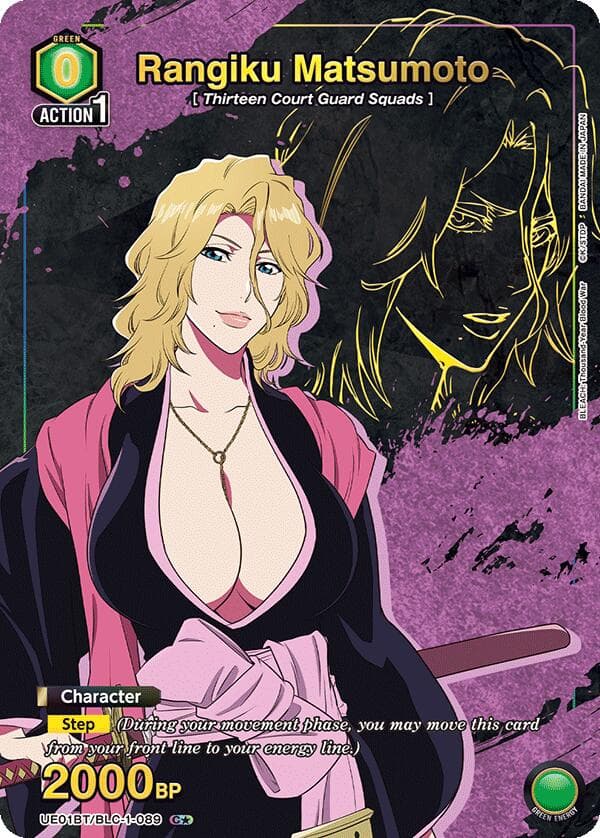 Rangiku Matsumoto (089) (C*) — UE01BT: BLEACH: Thousand-Year Blood War card