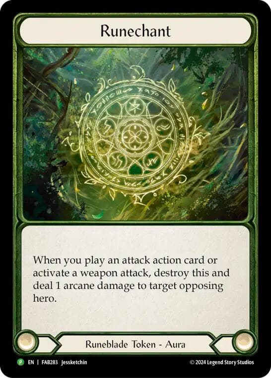 Runechant (Earth) - FAB283 — Flesh and Blood: Promo Cards card