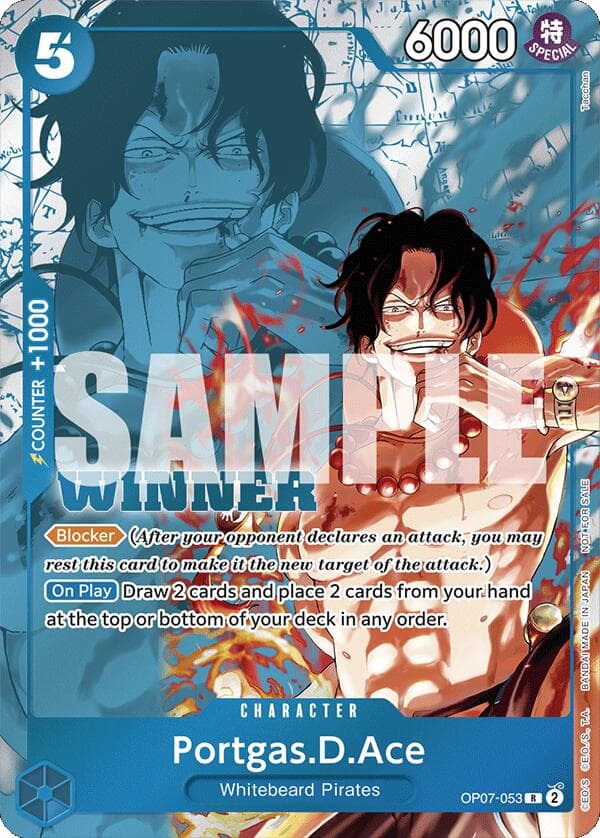Portgas.D.Ace (Winner Pack 2024 Oct.-Dec.) — One Piece Promotion Cards card