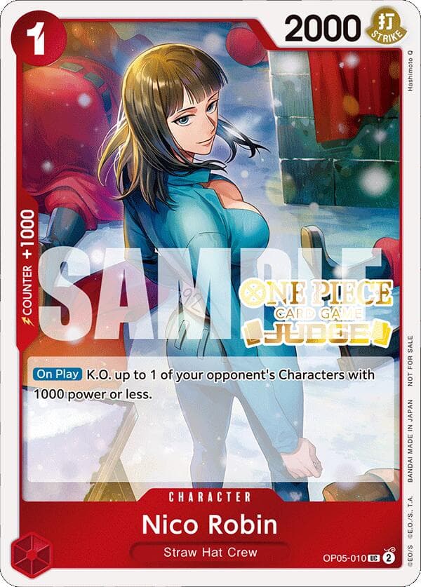 Nico Robin (Judge Pack Vol. 4) — One Piece Promotion Cards card