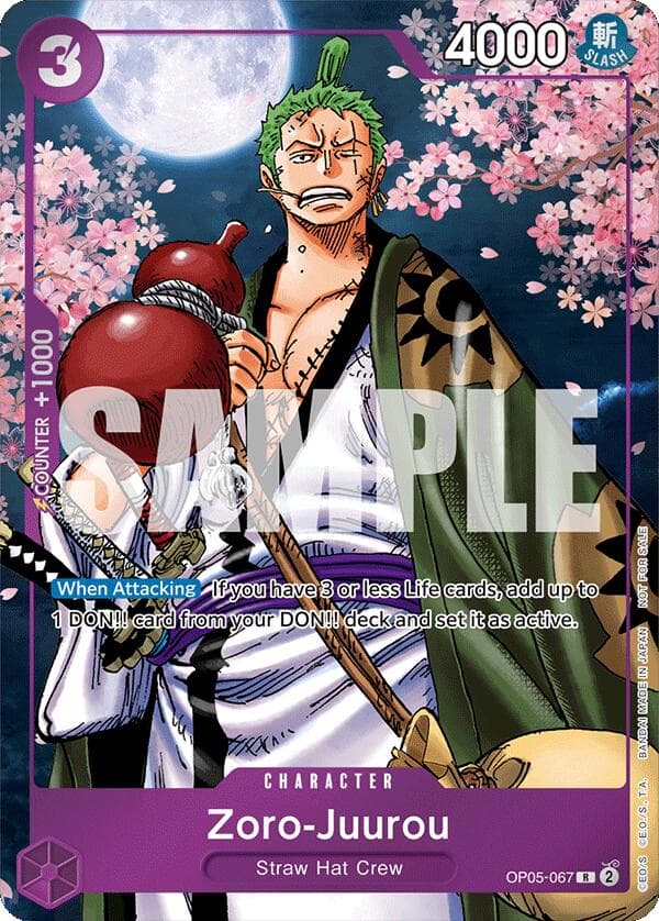 Zoro-Juurou (Event Pack Vol. 5) — One Piece Promotion Cards card