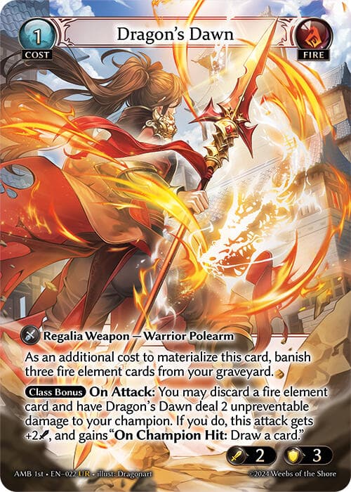 Dragon's Dawn — Mortal Ambition card