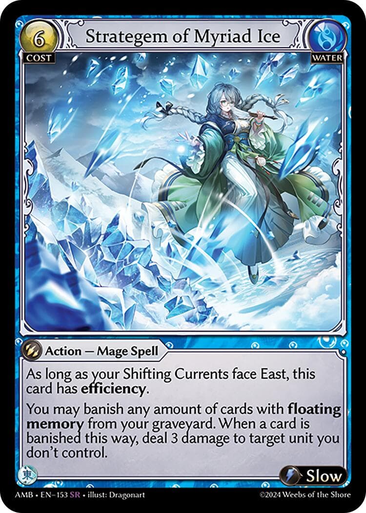 Strategem of Myriad Ice — Mortal Ambition card