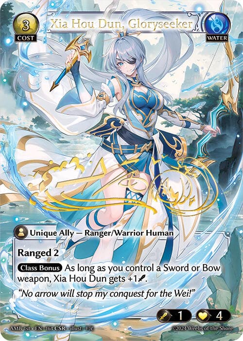 Xia Hou Dun, Gloryseeker (CSR) — Mortal Ambition card