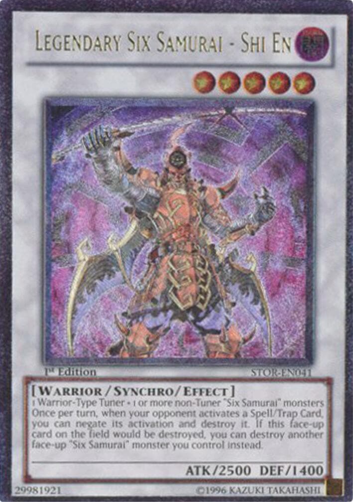 Legendary Six Samurai - Shi En (UTR) — Storm of Ragnarok card