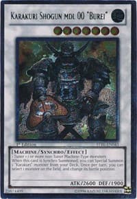 Karakuri Shogun mdl 00 "Burei" (UTR) — Starstrike Blast card