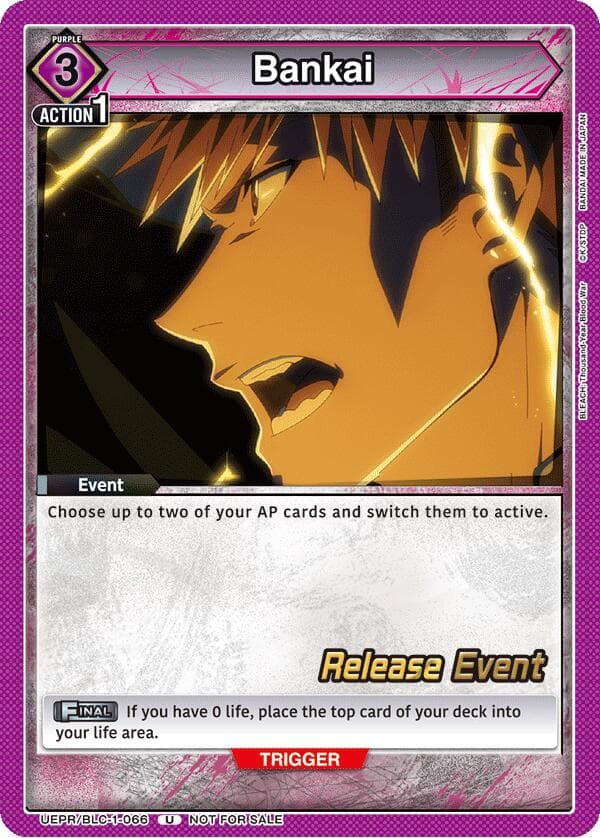 Bankai (066) — UE01BT: BLEACH: Thousand-Year Blood War Release Event Cards card
