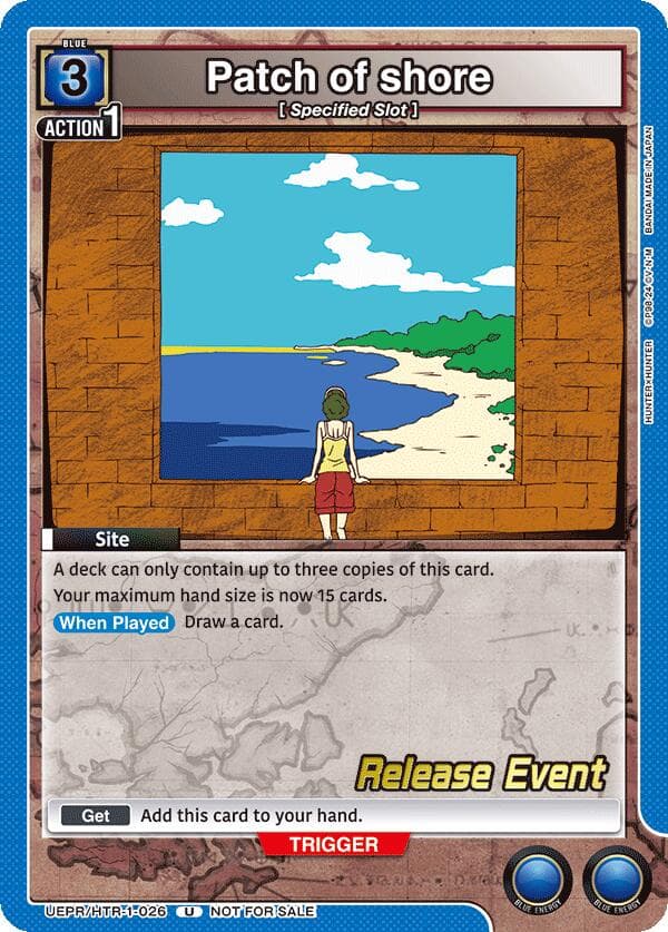 Patch of shore — UE02BT: HUNTER X HUNTER Release Event Cards card
