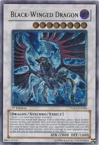 Black-Winged Dragon (UTR) — The Shining Darkness card