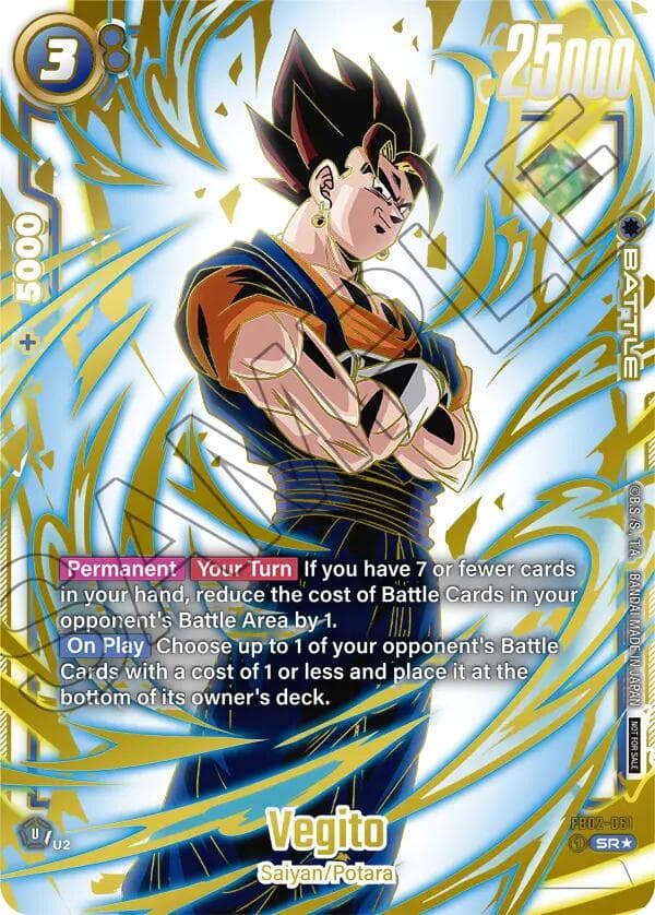 Vegito - FB02-061 (Ultimate Battle 2024 Vol.2) — Tournament and Championship Promos card