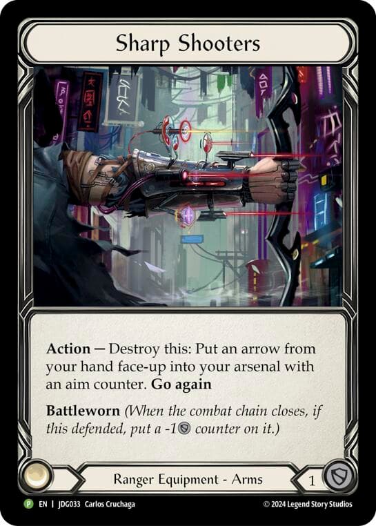 Sharp Shooters - JDG033 — Flesh and Blood: Promo Cards card