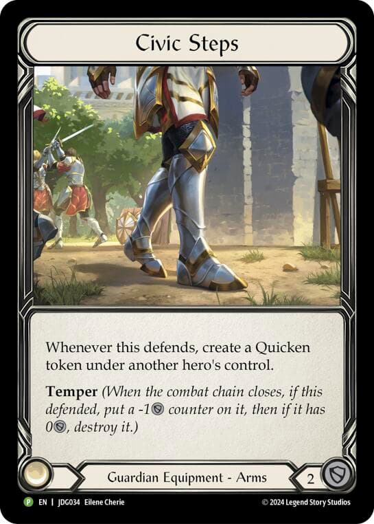 Civic Steps - JDG034 — Flesh and Blood: Promo Cards card