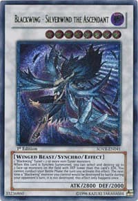 Blackwing - Silverwind the Ascendant (UTR) — Stardust Overdrive card
