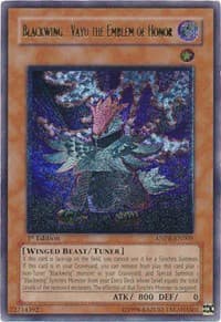Blackwing - Vayu the Emblem of Honor (UTR) — Ancient Prophecy card