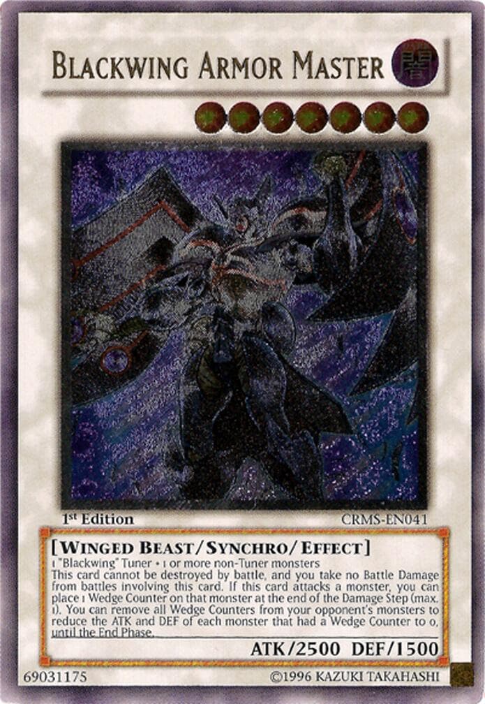 Blackwing Armor Master (UTR) — Crimson Crisis card