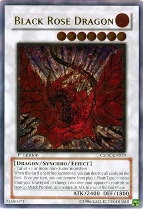 Black Rose Dragon (UTR) — Crossroads of Chaos card