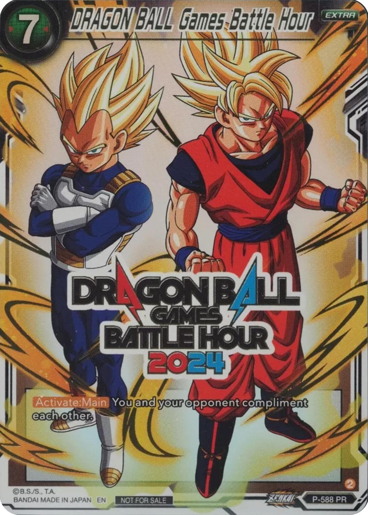 DRAGON BALL Games Battle Hour (Dragon Ball Games Battle Hour 2024 Promo Card Set) — Promotion Cards card