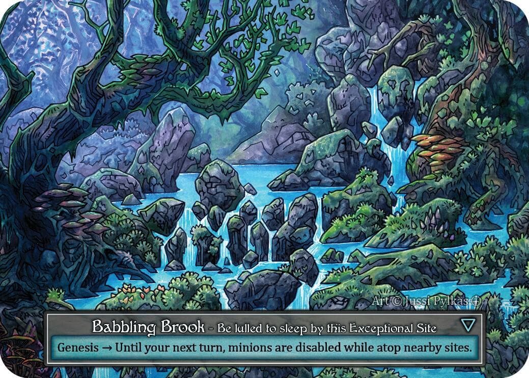 Babbling Brook (Foil) — Arthurian Legends card