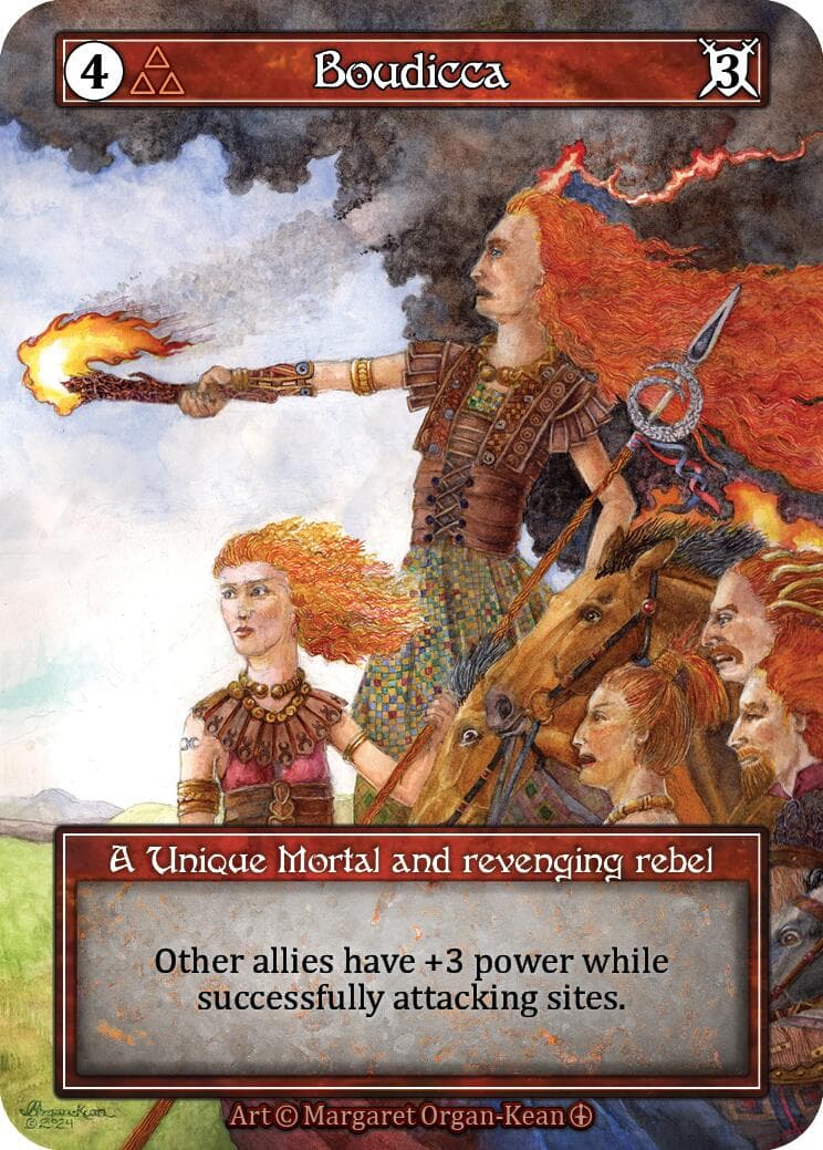Boudicca (Foil) — Arthurian Legends card