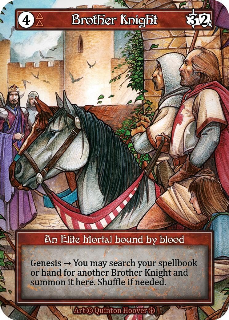 Brother Knight (Foil) — Arthurian Legends card