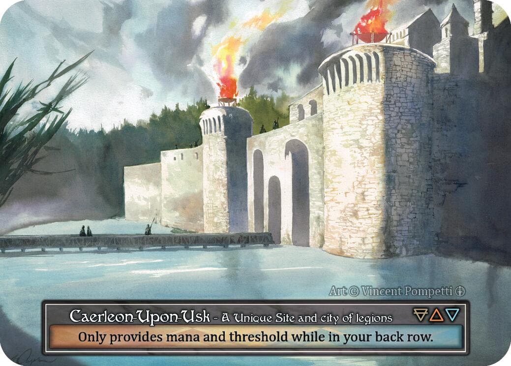 Caerleon-Upon-Usk (Foil) — Arthurian Legends card