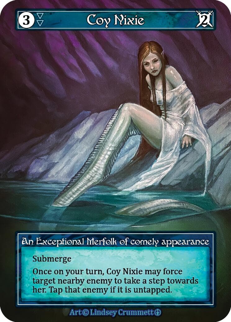 Coy Nixie (Foil) — Arthurian Legends card