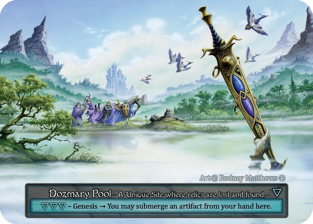Dozmary Pool — Arthurian Legends card